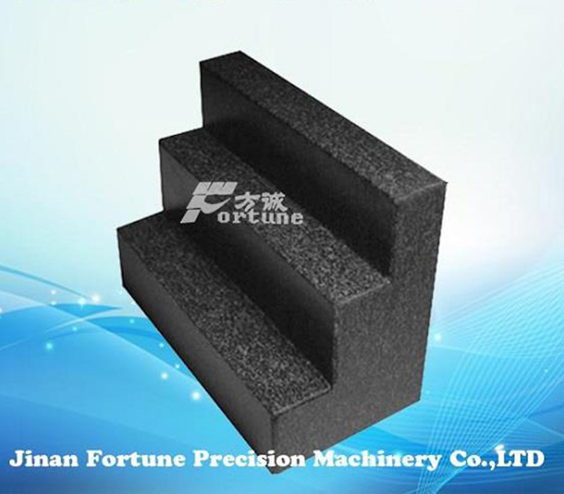 Black Granite Angle Plate with High Degree of Accuracy with Grade00 of DIN, JIS or GB Standard
