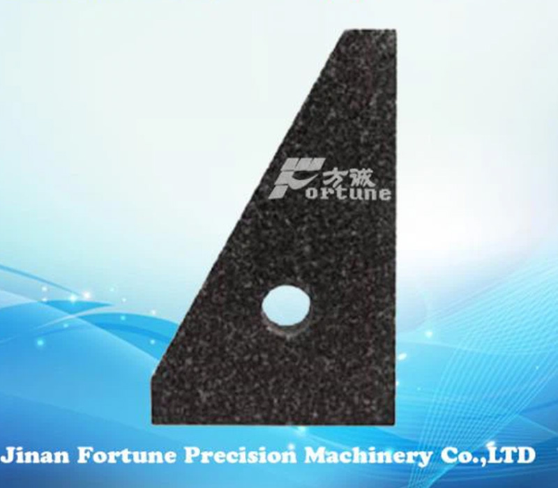 Black Granite Tri Sqaure with High Degree of Accuracy with Grade00 of DIN876, JIS or GB