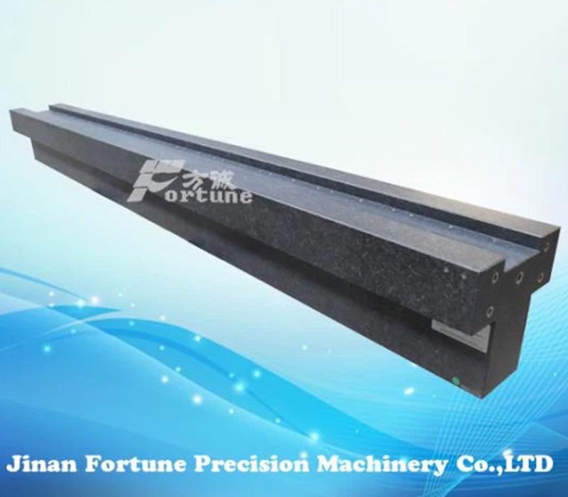 High Precision Black Granite Guideways with Grade00 of DIN, JIS or GB for CMM, Drilling Milling Machines for PC Board